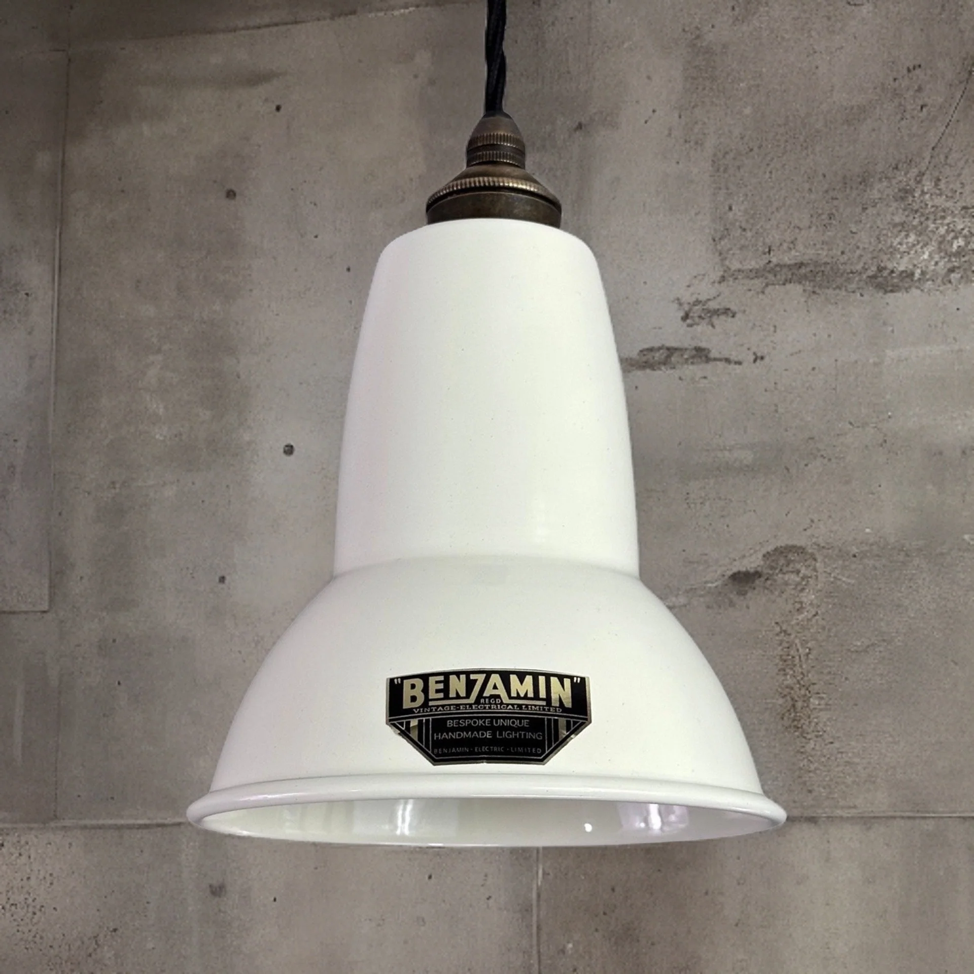 Alby ~ Linen White Shade Pendant Set Light ~ 6 Inch - Image 3