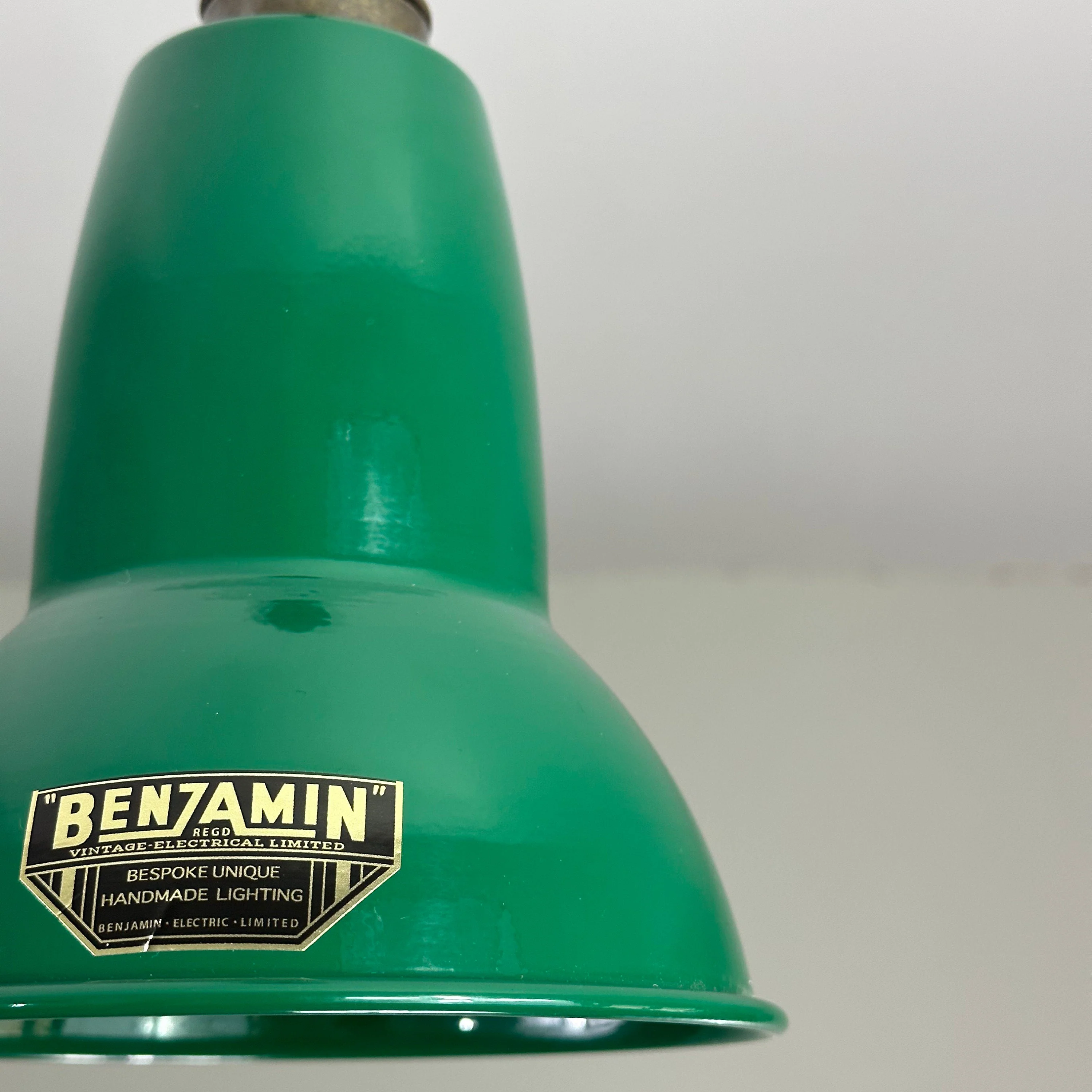 Alby ~ Racing Green Shade Pendant Set Light ~ 6 Inch - Image 4