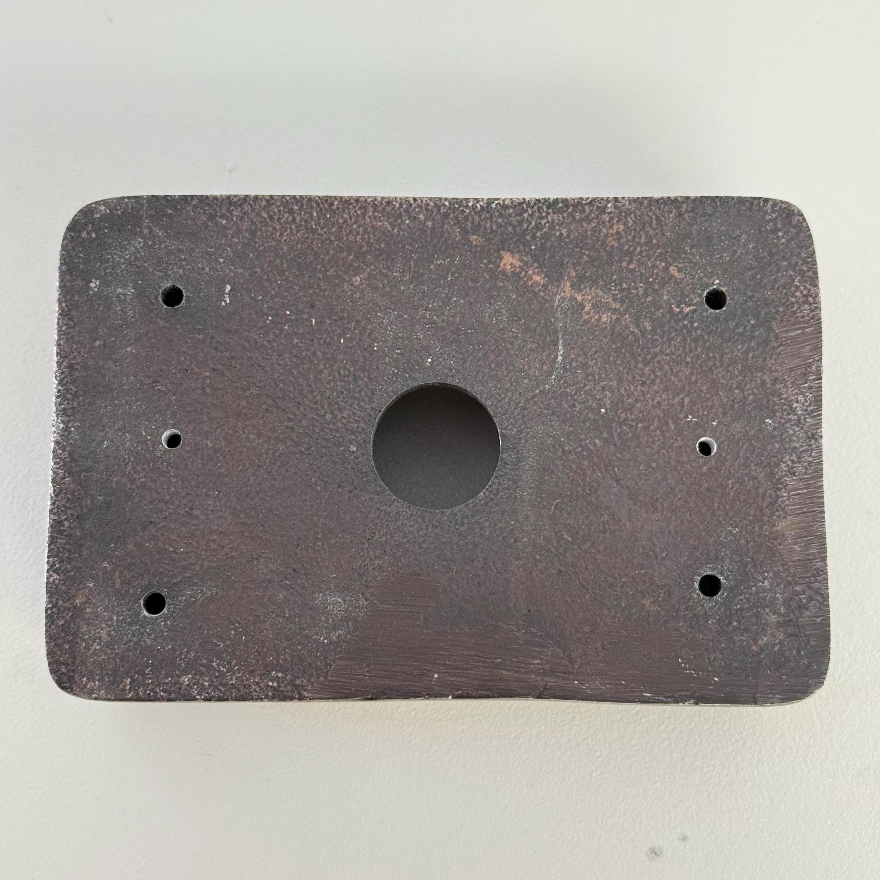 Black Nickel Double Gang Plug Socket with Industrial Antique Copper Back Conduit Box - Image 5
