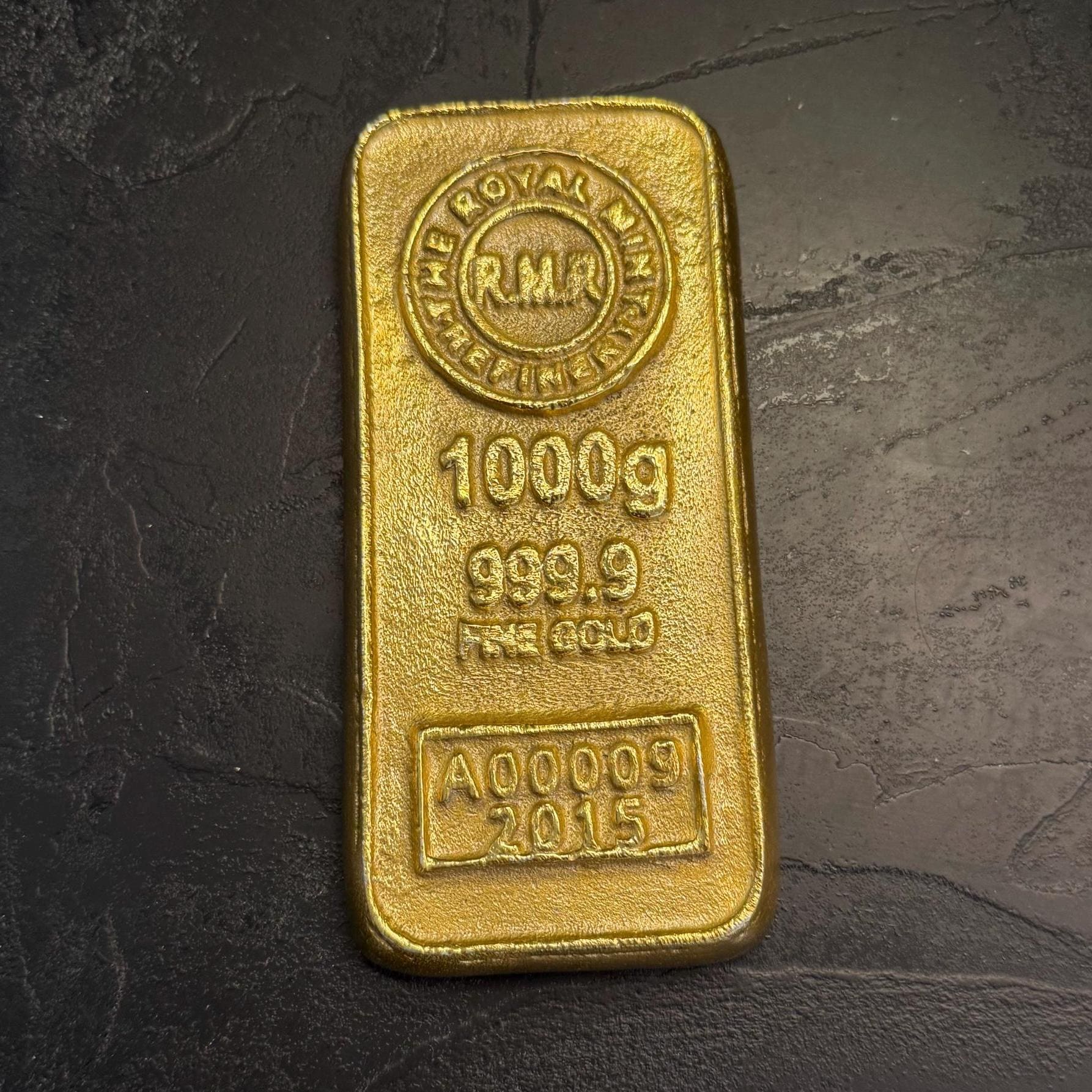 Cast Iron Gold Bullion Bar Paper Weight - Image 8
