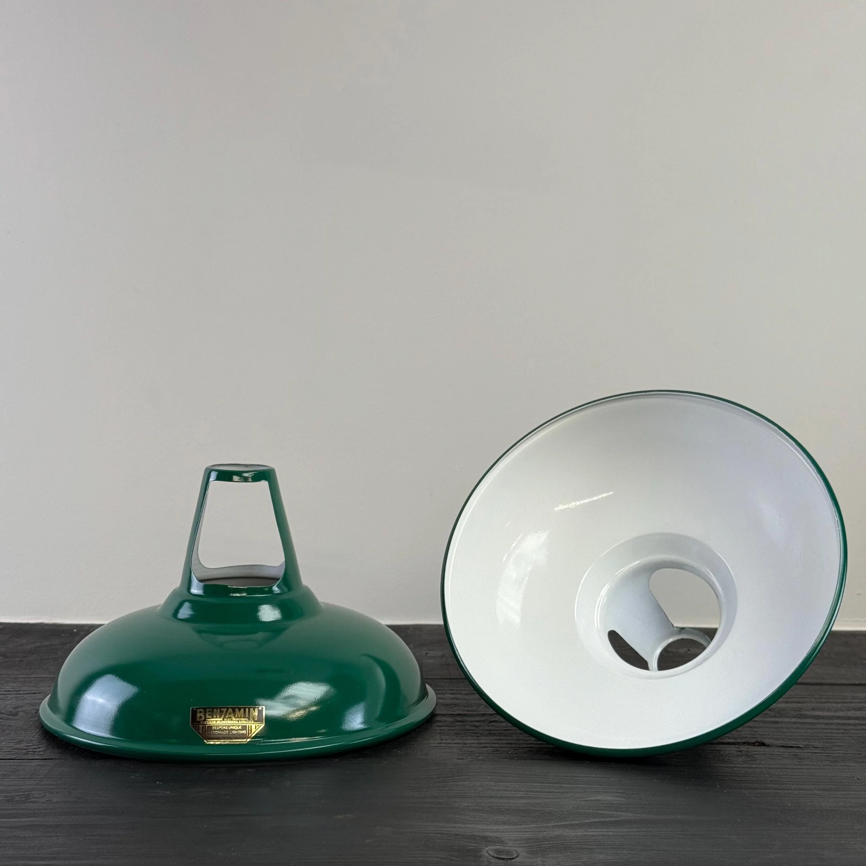 Cawston - Original Green Slotted Lampshade Pendant Set Light - 11 Inch *Pre Order* - Image 11