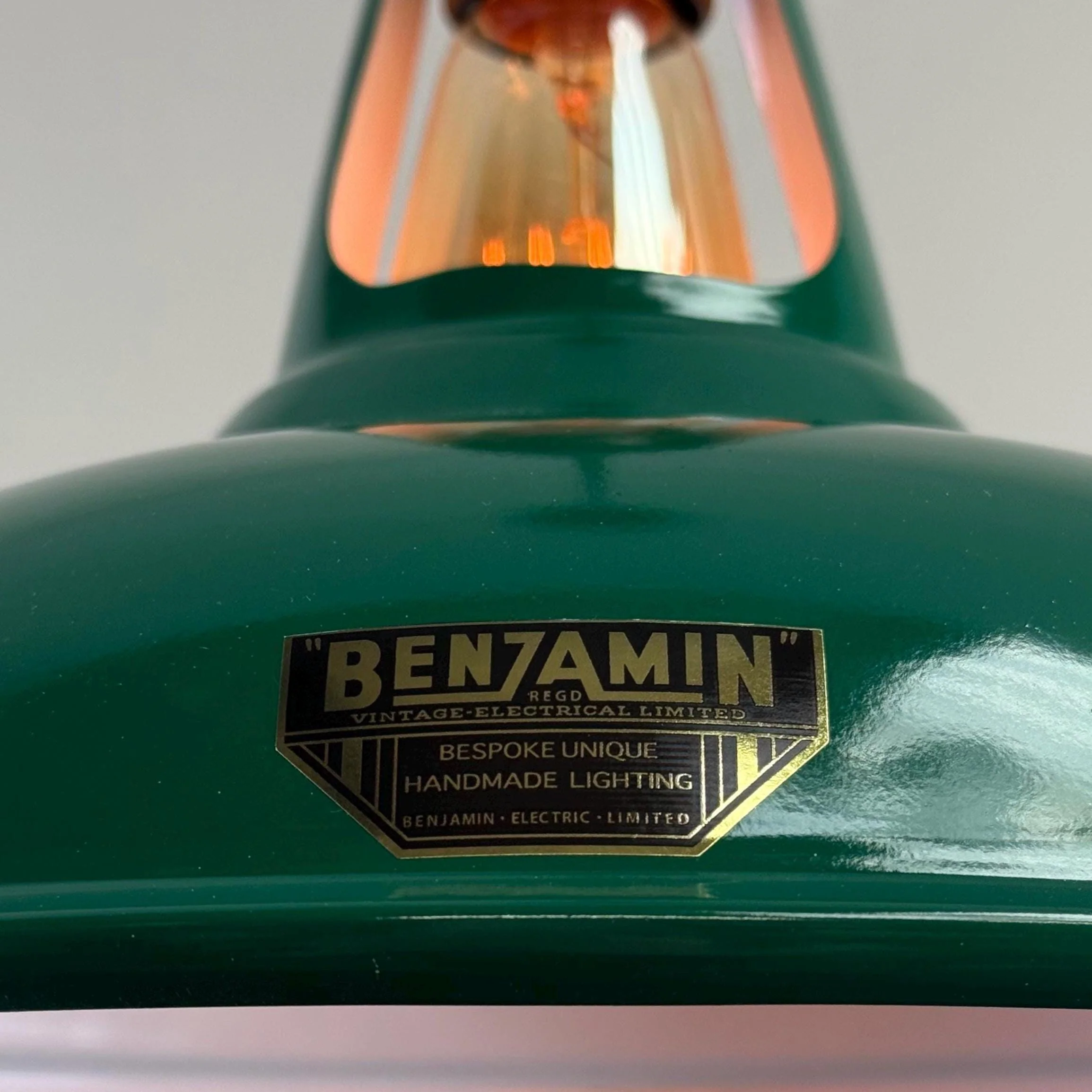 Cawston - Original Green Slotted Lampshade Pendant Set Light - 11 Inch *Pre Order* - Image 6