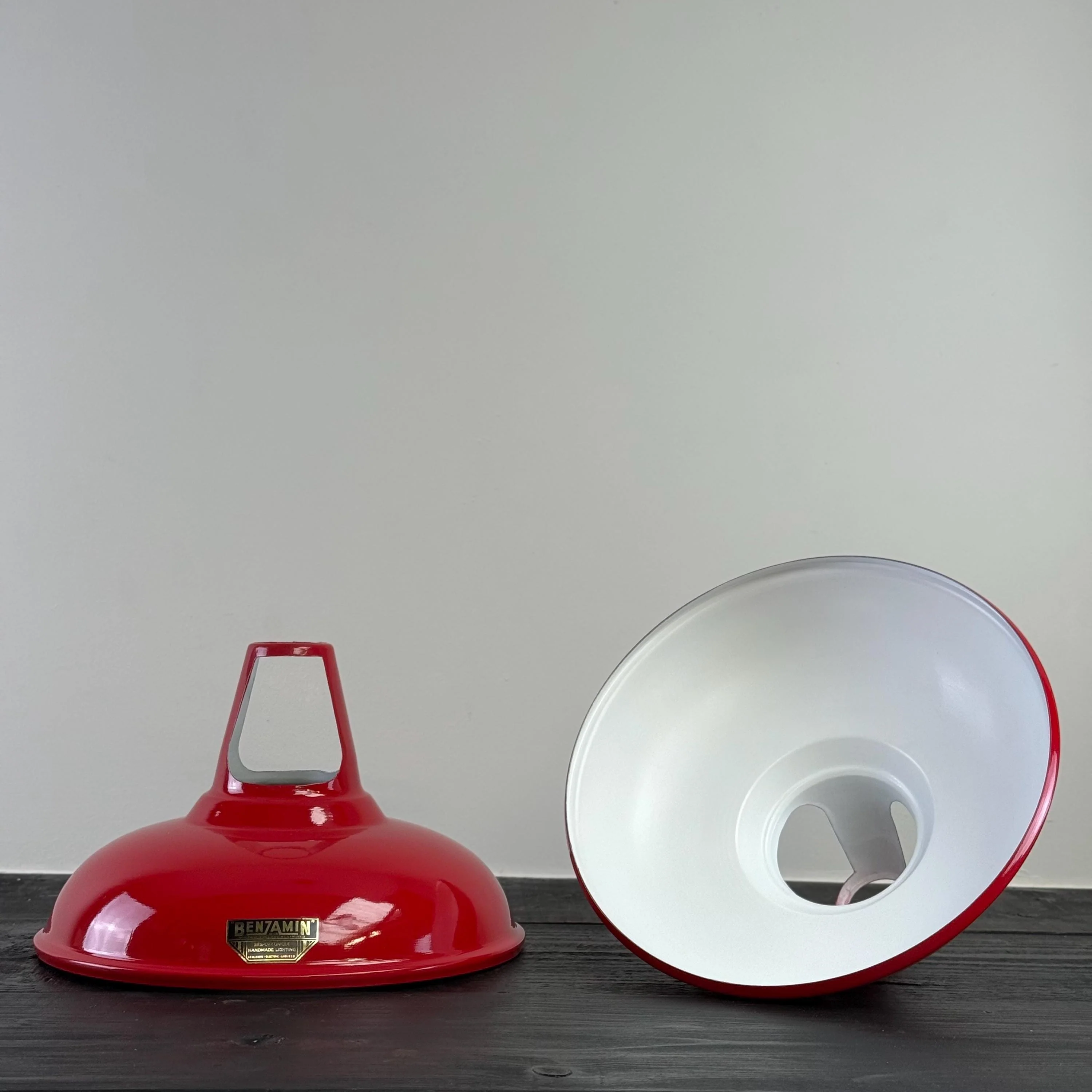 Cawston - British Red Slotted Lampshade Pendant Set Light *Factory Second* - 11 Inch - Image 10