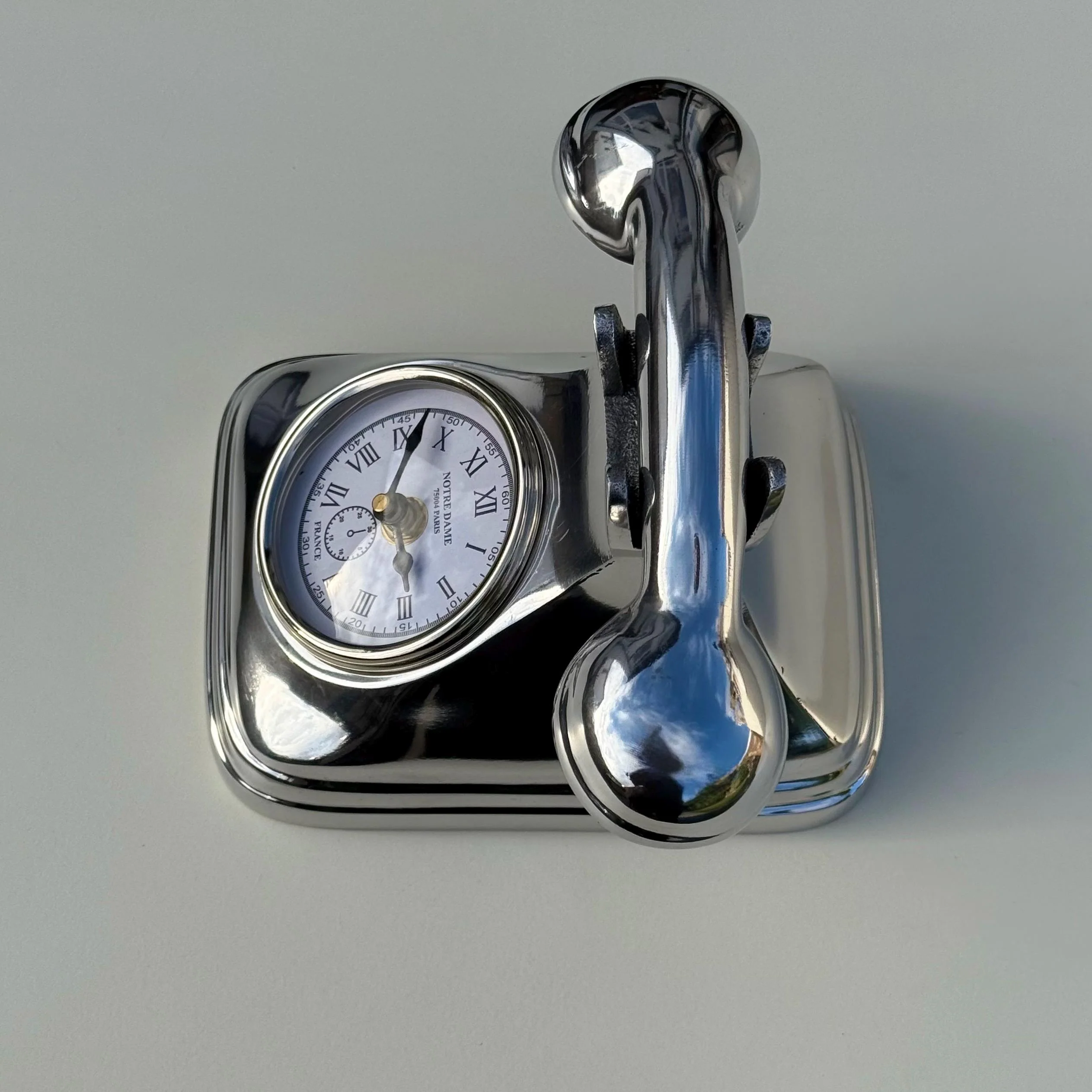 Dial Time Vintage Telephone Clock Nautical Vintage Industrial Decor - Image 5