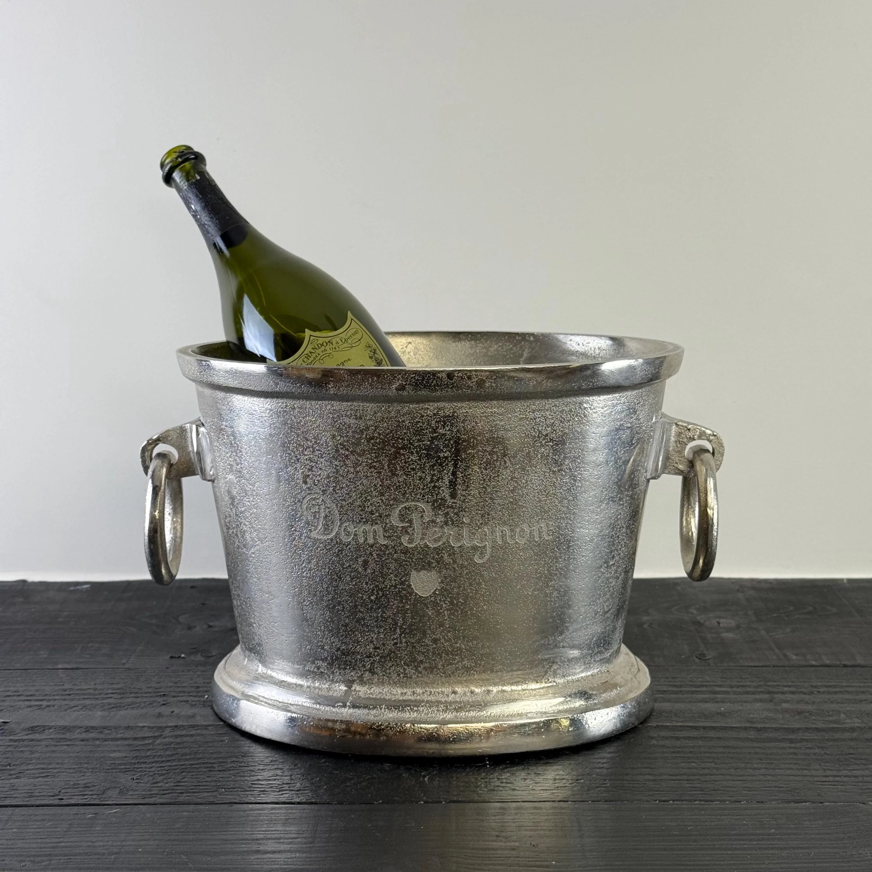Dom Perignon Great Gatsby ~ Solid Cast Engraved Champagne Large Ice Bucket | Wine Cooler Bath - Image 4