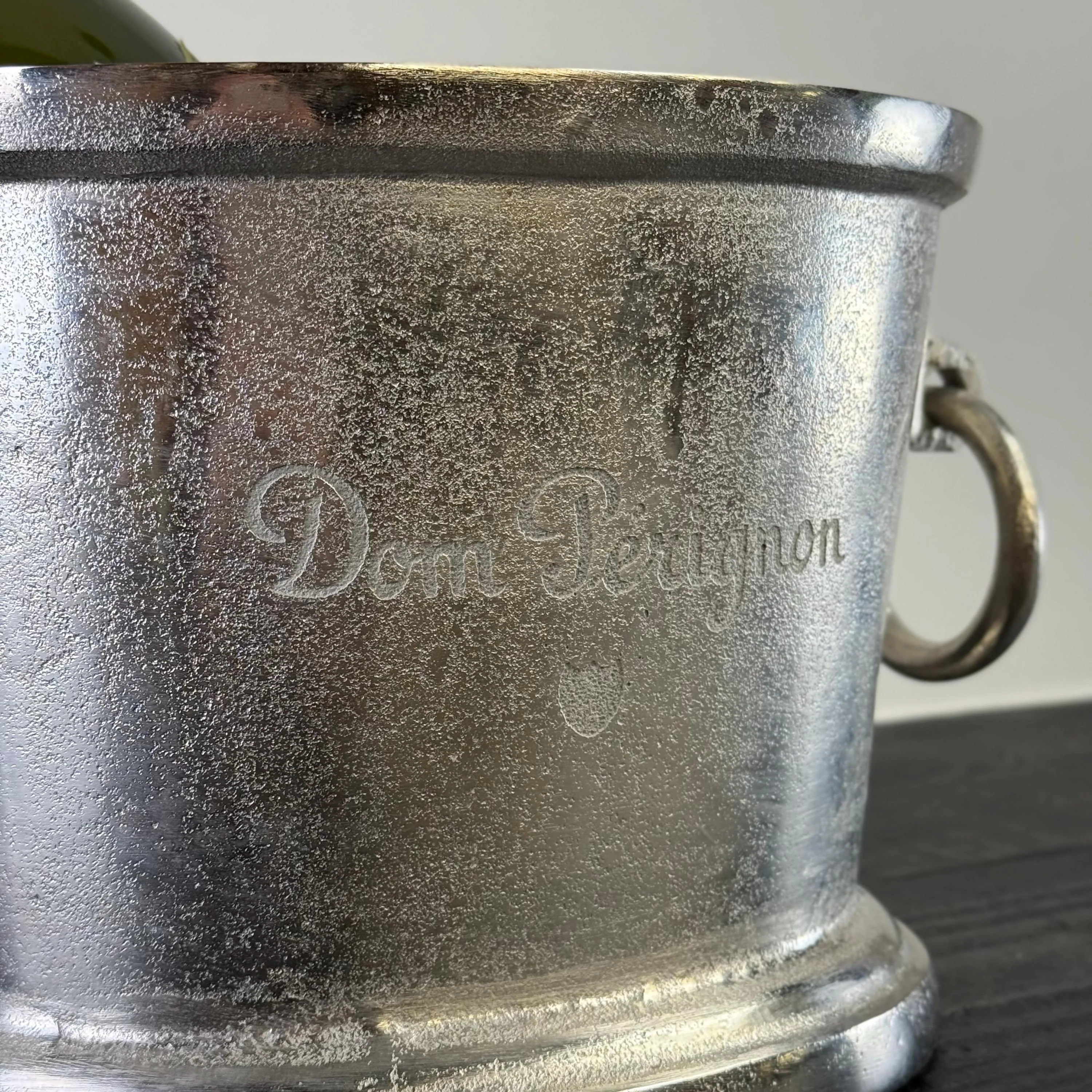 Dom Perignon Great Gatsby ~ Solid Cast Engraved Champagne Large Ice Bucket | Wine Cooler Bath - Image 5