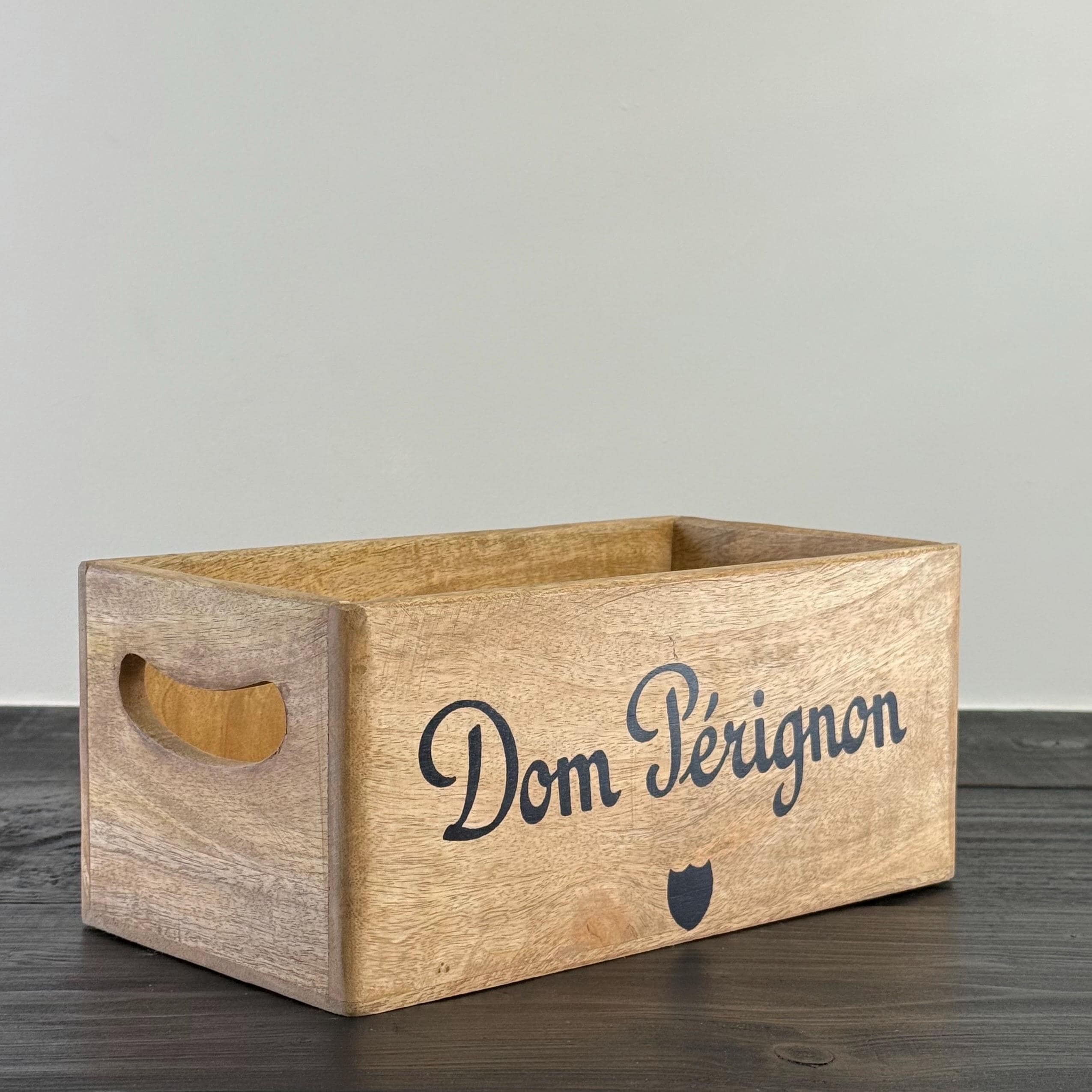 Dom Perignon Storage Wooden Champagne Crates Natural Finish - Image 7