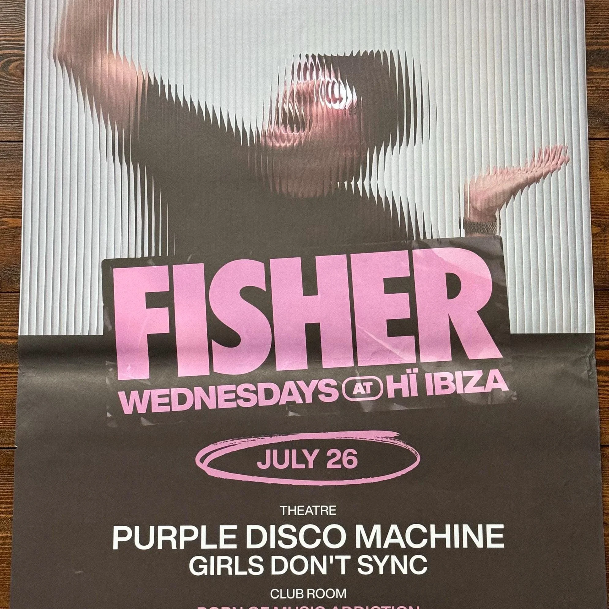 Fisher ~ Genuine Ibiza Framed Dj Artwork | Hi Ibiza | Luxury Black Frame - Image 7