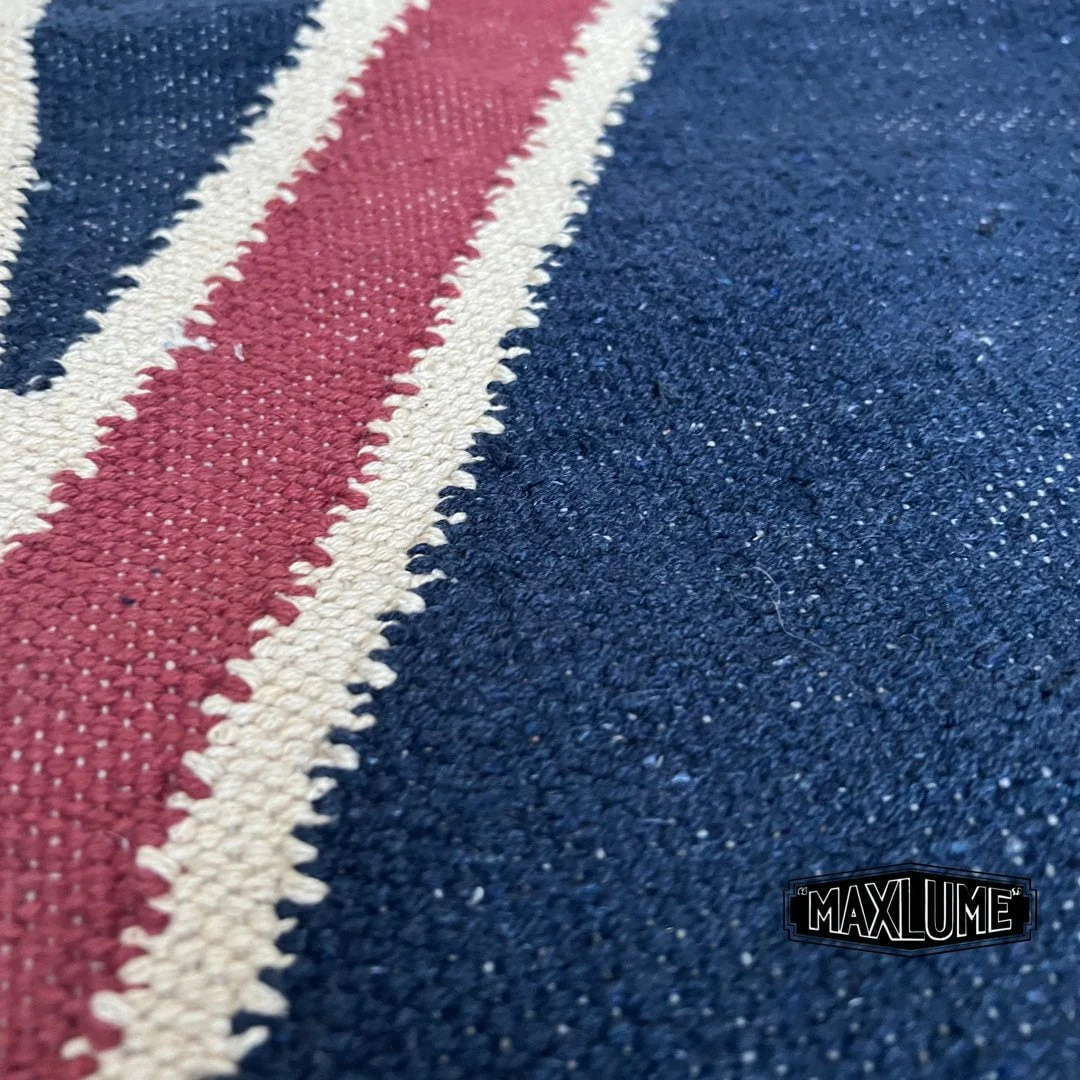 Hand knotted Reversible British Union Jack Jubilee Rug - Image 5