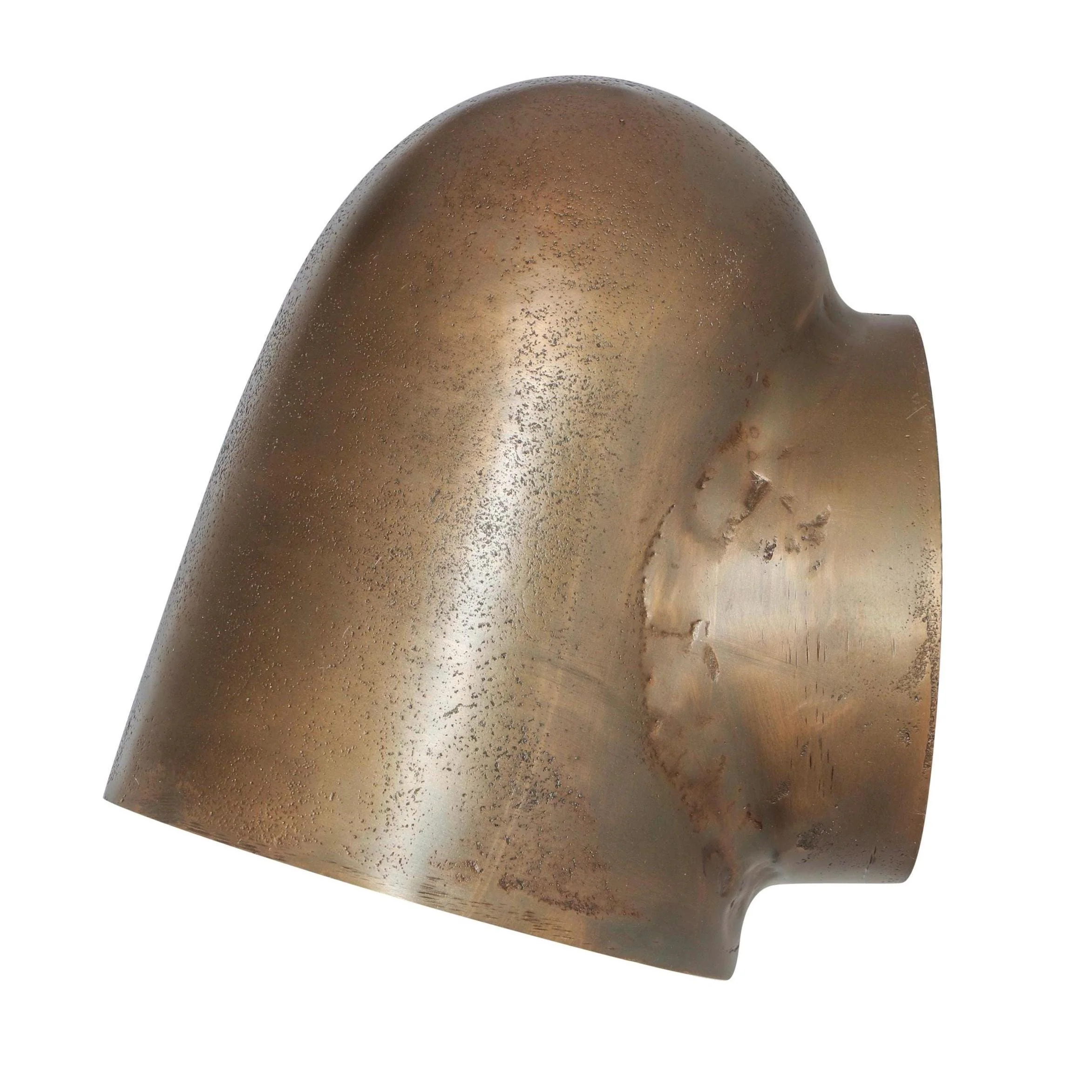 Hopton - Anitque Brass Mast Down Wall Light - Image 3