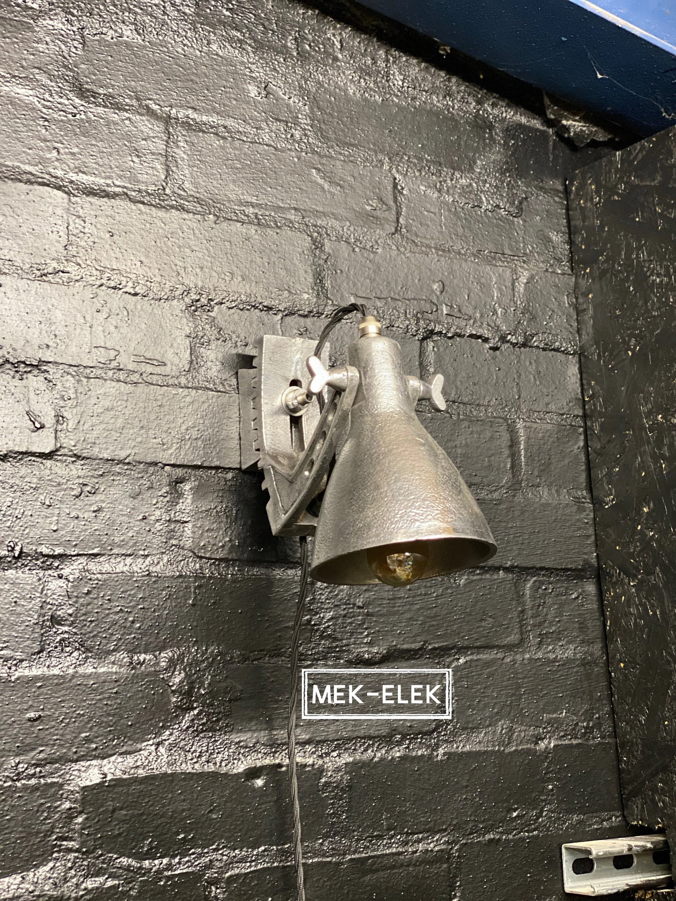 Industrial Wall Light | Bedroom Reading Table | Kitchen Table | Vintage - Image 5