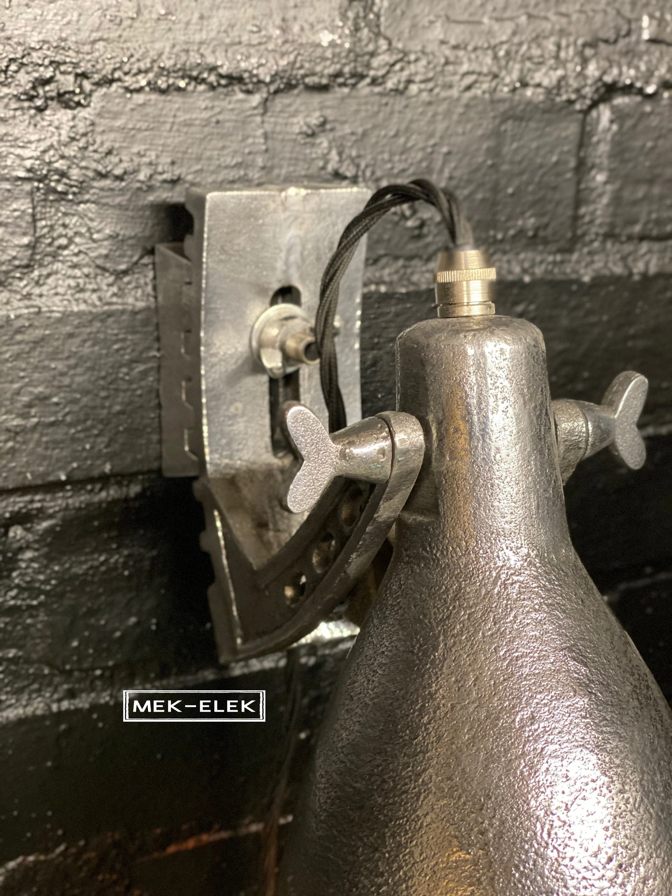Industrial Wall Light | Bedroom Reading Table | Kitchen Table | Vintage - Image 7