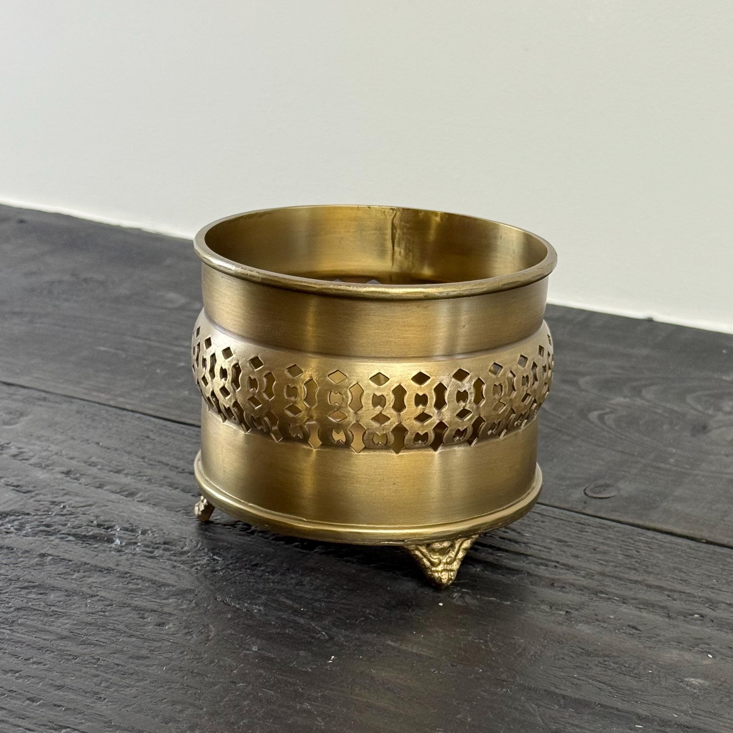 Luxury Vintage Antique Brass Wine Holder Ornante Bottle Stand Barware - Image 3
