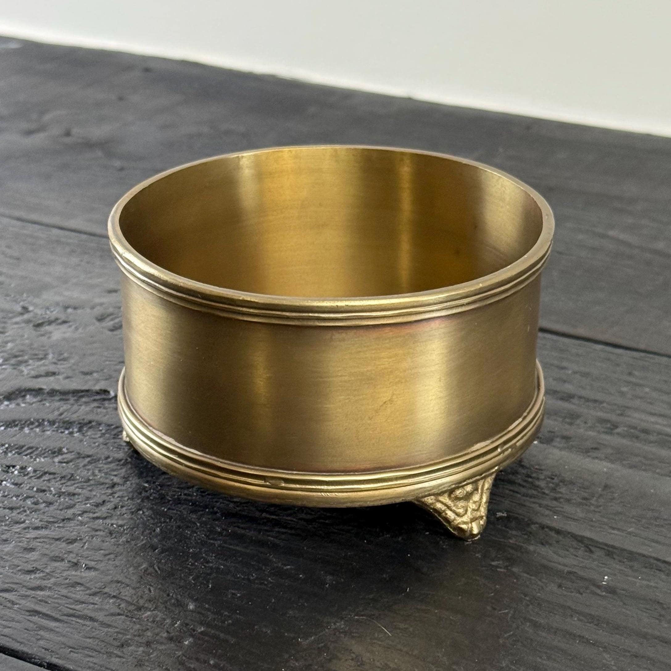 Luxury Vintage Antique Brass Wine Holder Ornante Bottle Stand Barware - Image 3