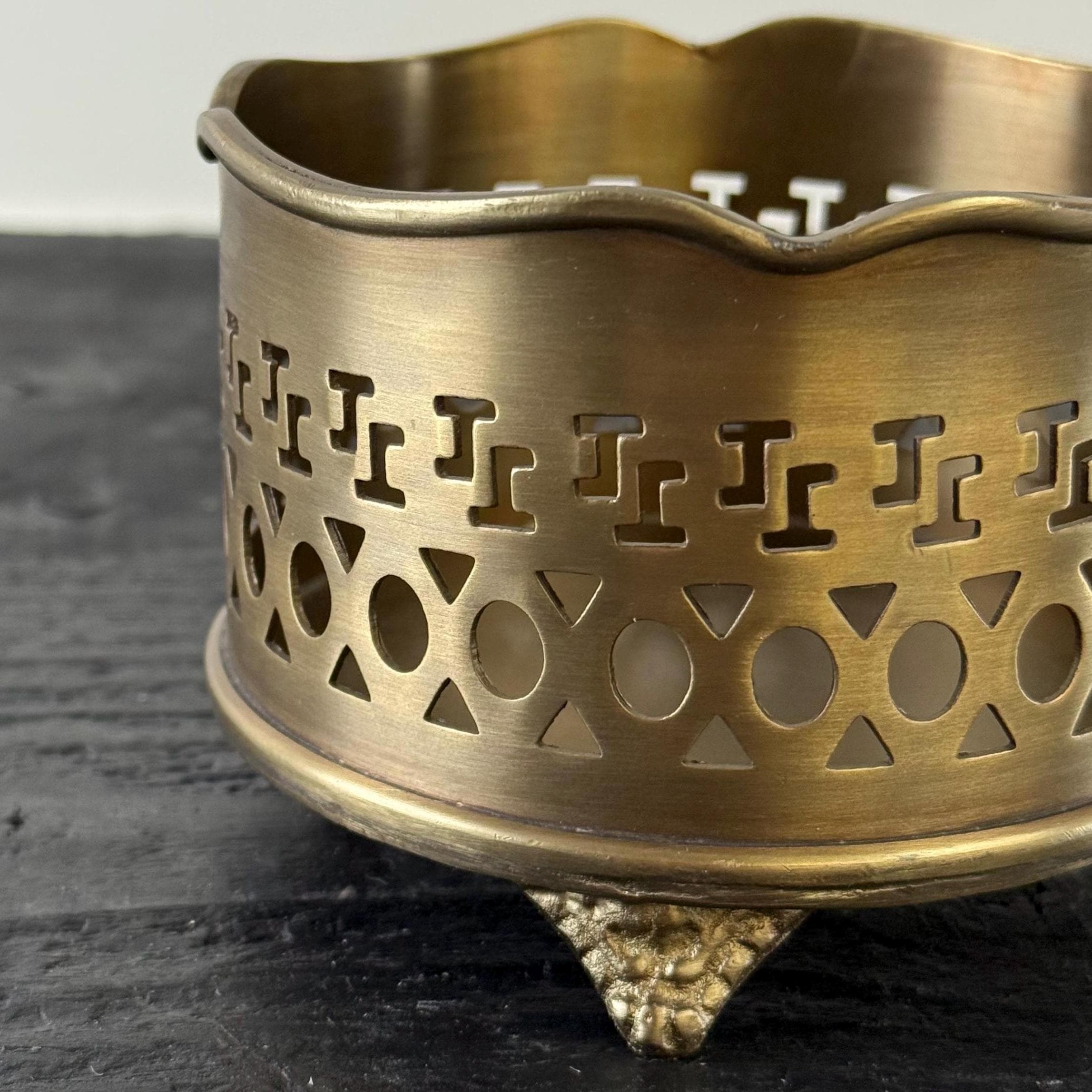 Luxury Vintage Antique Brass Wine Holder Ornante Bottle Stand Barware - Image 7