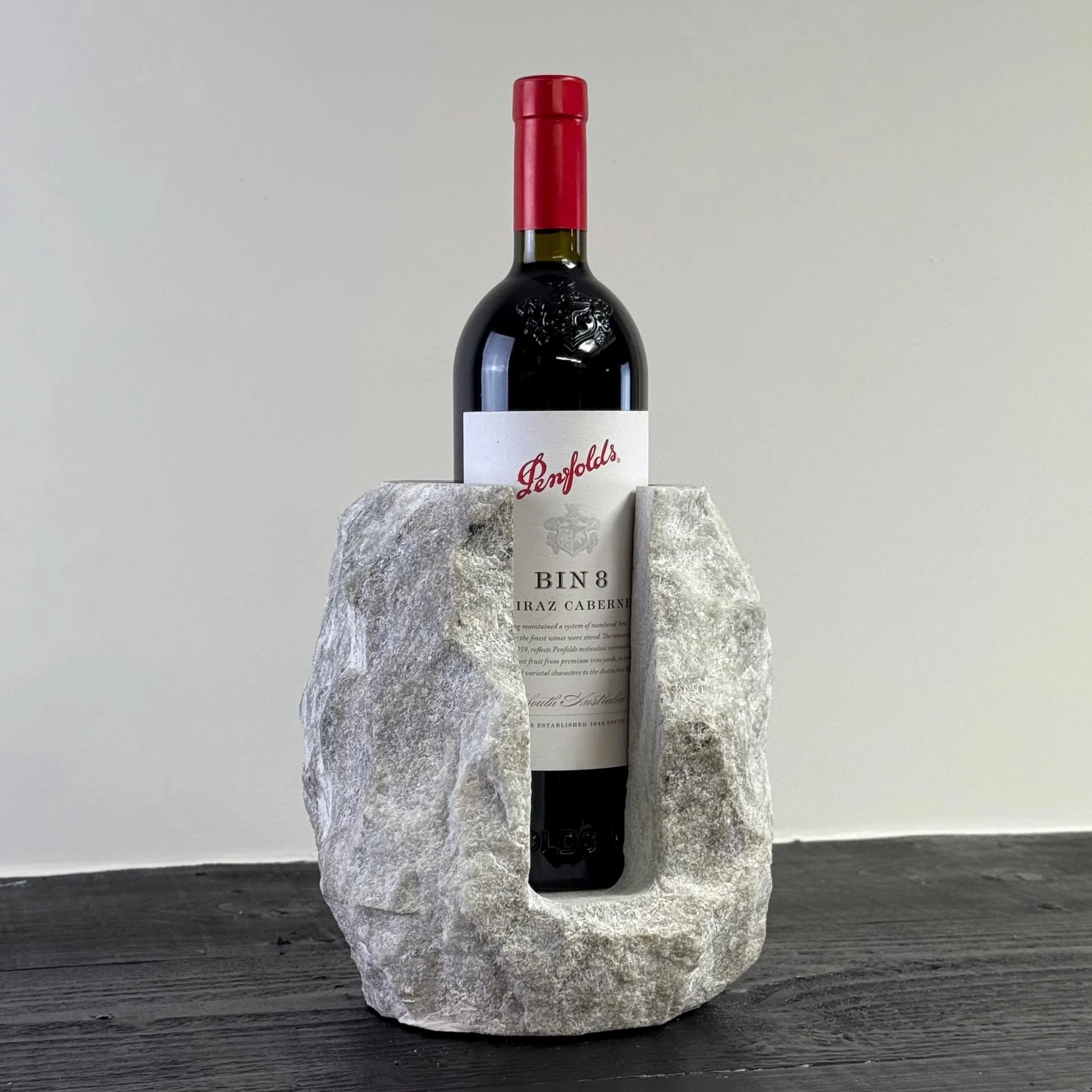 Marble Stone Solid Handcrafted Wine Bottle Holder - Image 5