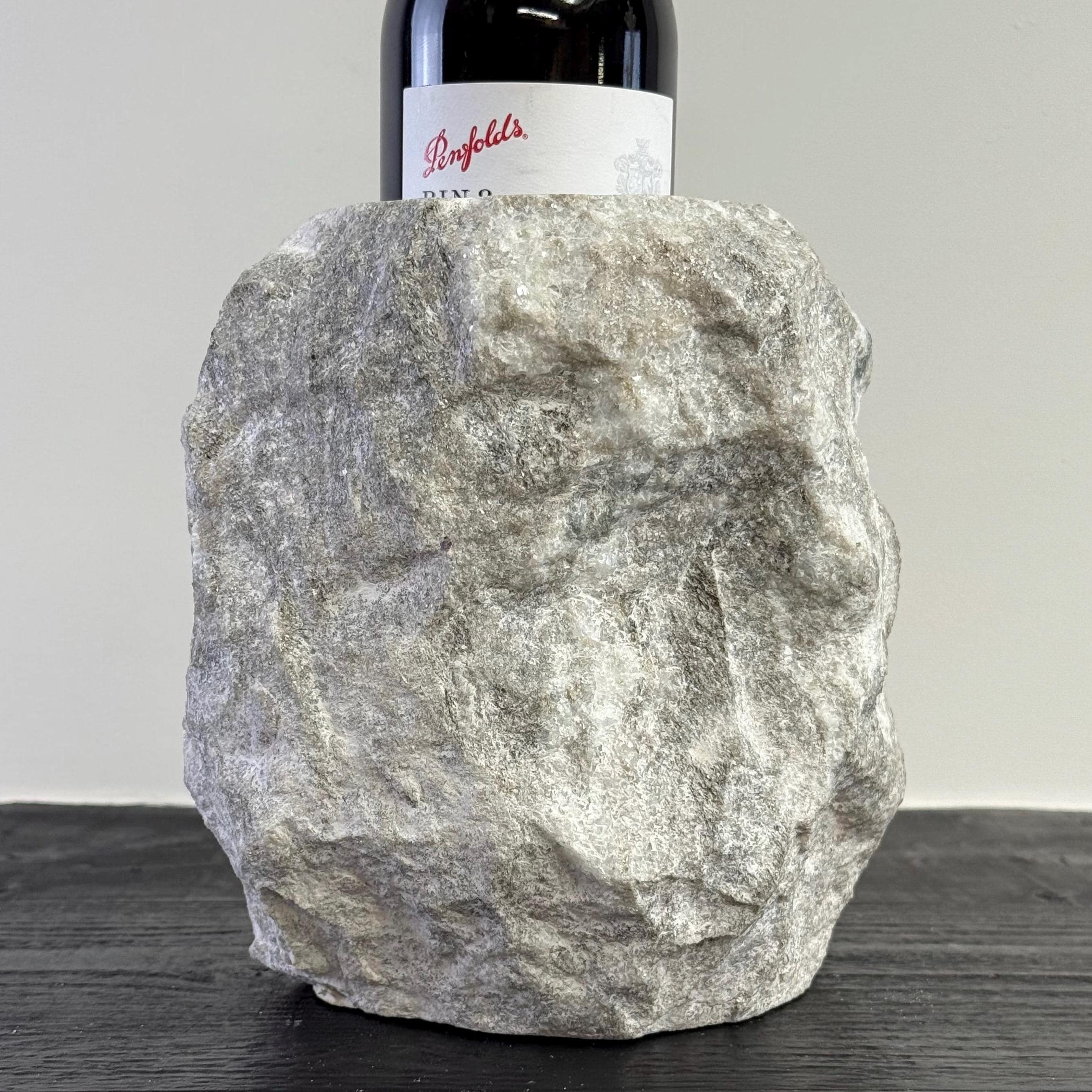 Marble Stone Solid Handcrafted Wine Bottle Holder - Image 6