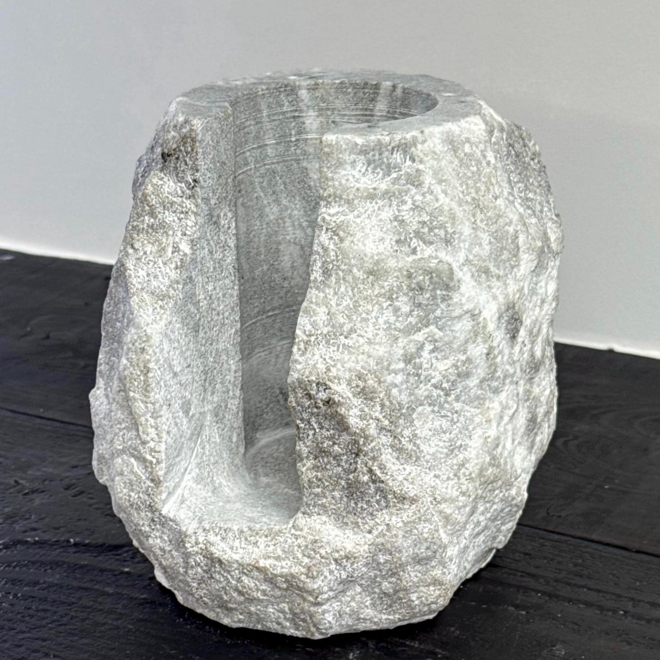 Marble Stone Solid Handcrafted Wine Bottle Holder - Image 9