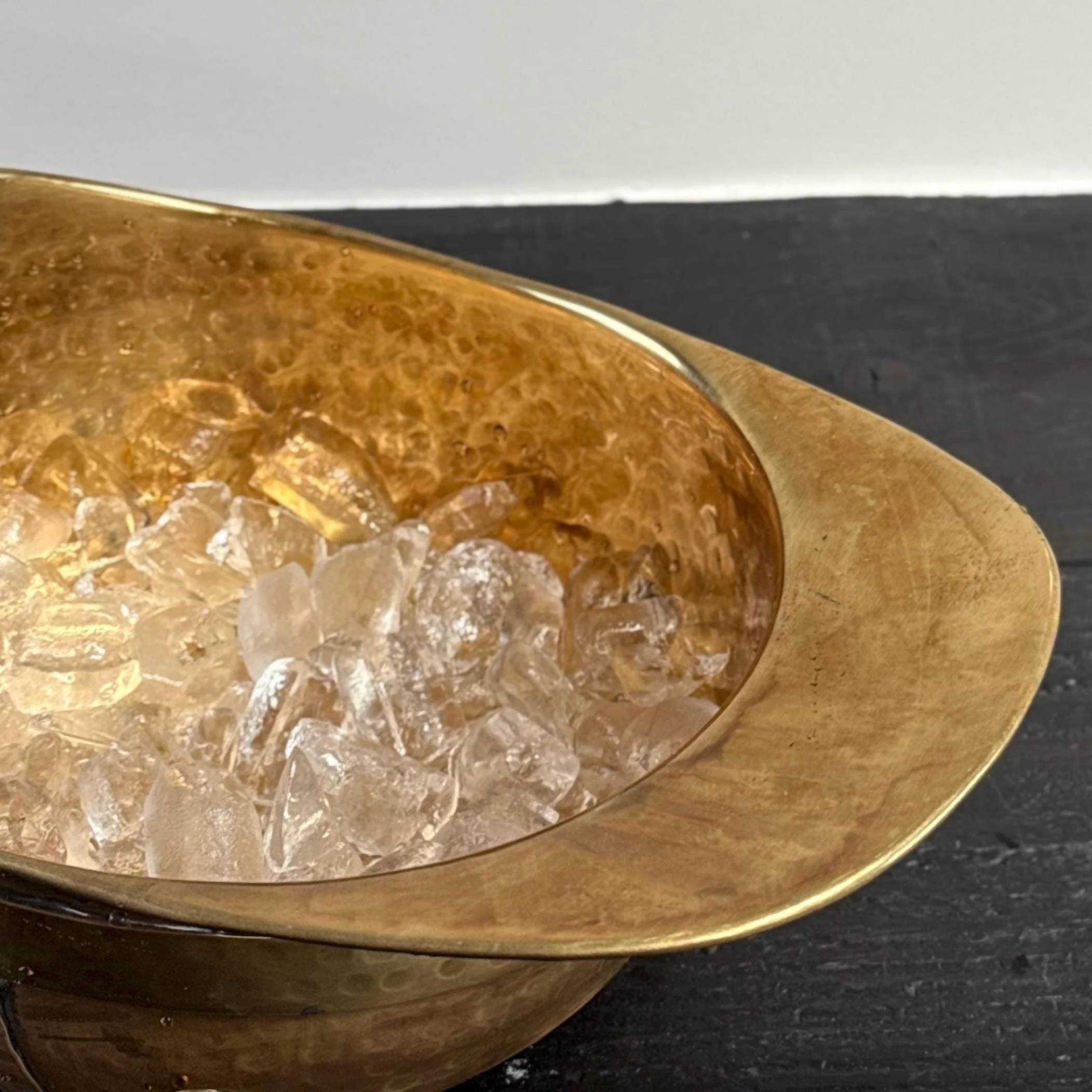 Polo Helmet Solid Antique Brass Champagne Ice Bucket | Wine Cooler - Image 6