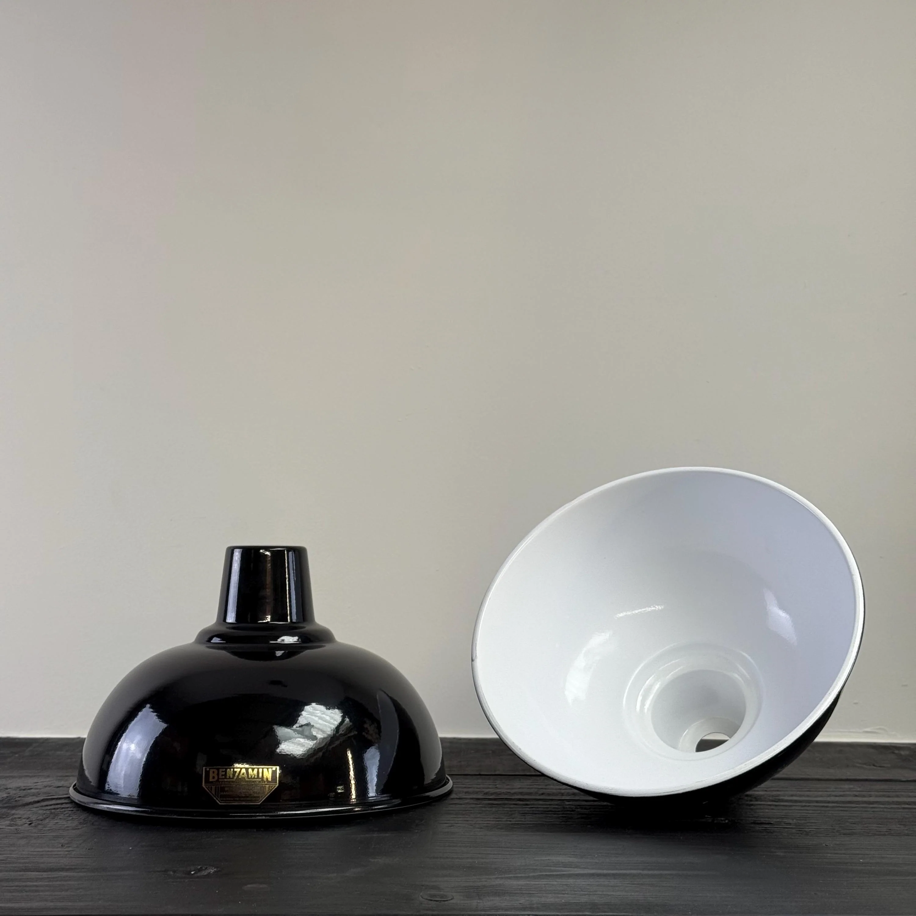 Salthouse ~ Midnight Black Dome Lampshade Pendant Set Light *Factory Second* ~ 10 Inch - Image 6