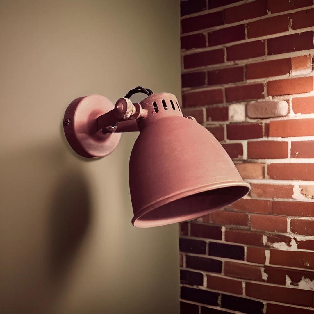 Colby ~ Solid Rusted Steel Short Adjustable Arm Industrial Wall Light | Spot light | Table | Vintage - Image 3